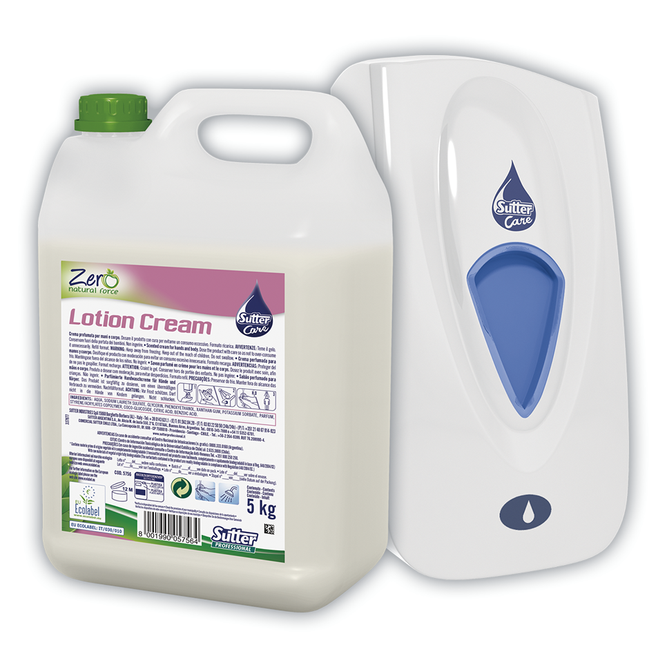 JABÓN LOTION CREAM MANOS Y CUERPO ECOLABEL