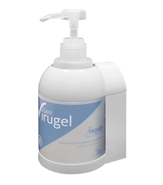 Pgs 500 Blanco, Soporte Mural Para Envases De 500 Ml
