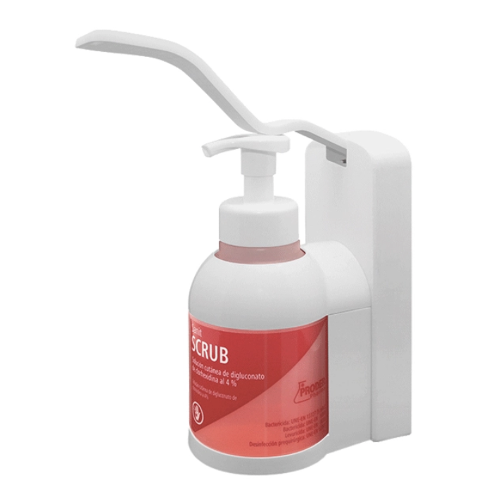 PGS 500 CODAL, SOPORTE MURAL CODAL PARA ENVASES DE 500 ML