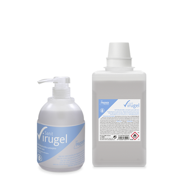 SANIT VIRUGEL, GEL HIDROALCOHÓLICO ANTISÉPTICO PARA PIEL SANA 1L