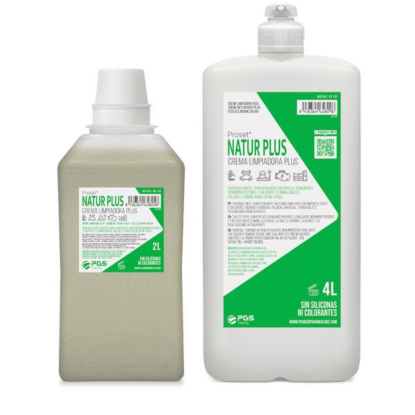 PROSET NATUR PLUS, PASTA LIMPIADORA PLUS 2 L