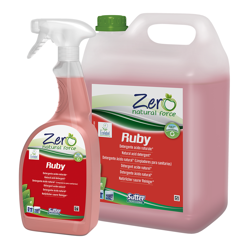 RUBY, ECOLABEL, DETERGENTE NATURAL ANTICAL