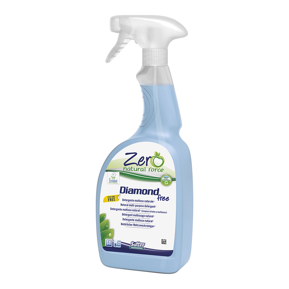 DIAMOND FREE, DETERGENTE NATURAL MULTIUSO  SIN PERFUME