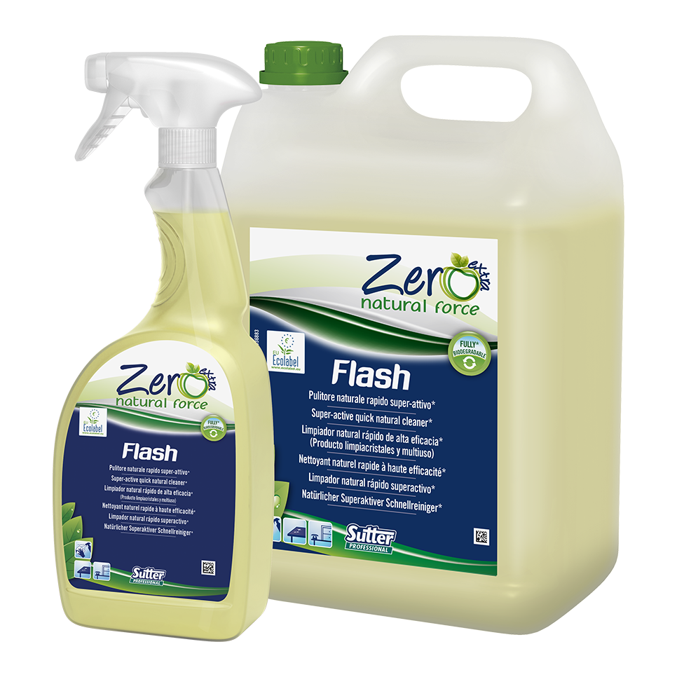 Flash Ecolabel, Limpiador Natural