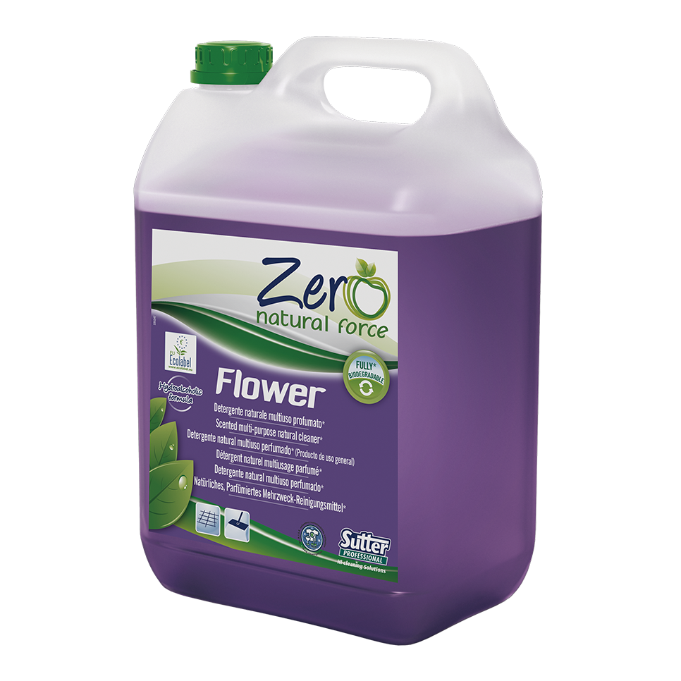 FLOWER, DETERGENTE NATURAL HIDRO-ALCOHOLICO PERFUMADO