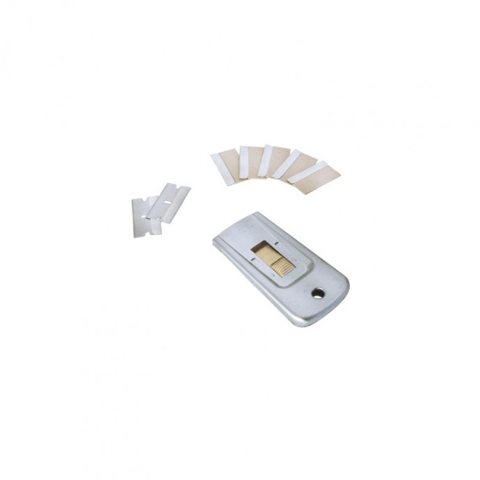 RASCADOR BOLSILLO METÁLICO (CON CUCHILLA)