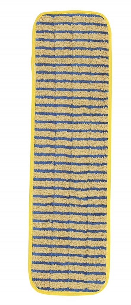 Mopa Húmeda de Microfibra HYGEN™ 40 Cm, Súper Estropajo, Amarilla
