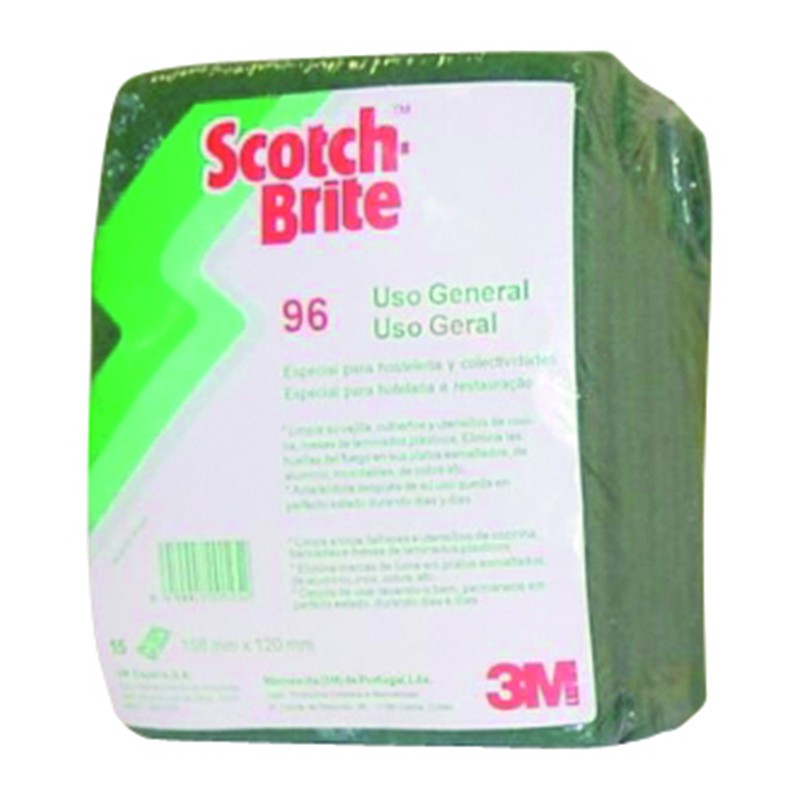 FIBRA VERDE SCOTCH-BRITE 96 ESTROPAJO CORTADO