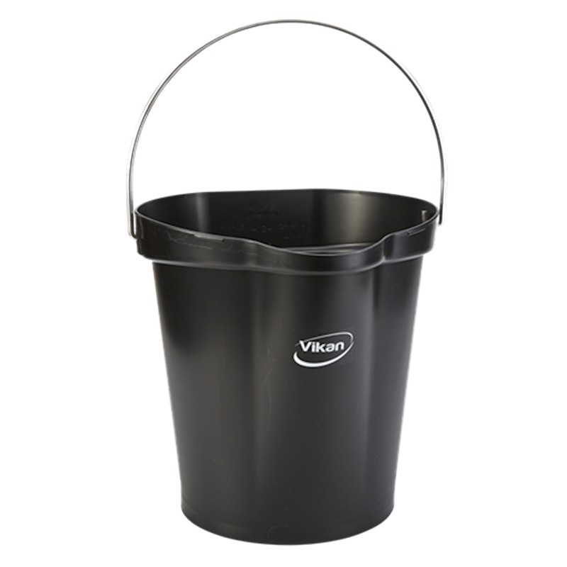 Cubo Para Transporte Ingredientes, Negro, 12L