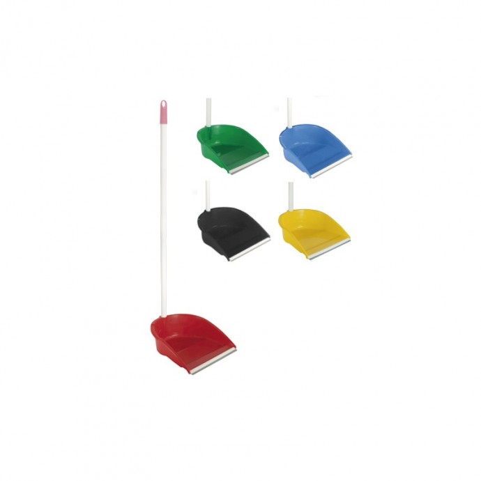 Recogedor Con Palo Neo Con Goma Y Rosca