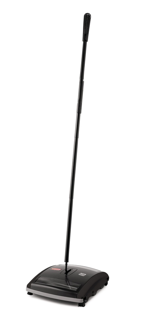 Escoba Mecánica Executive Series™ de Doble Acción sin Cepillos 19 Cm, Negra