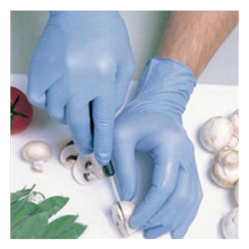 Guantes De Nitrilo Azul Sin Polvo T-Xl