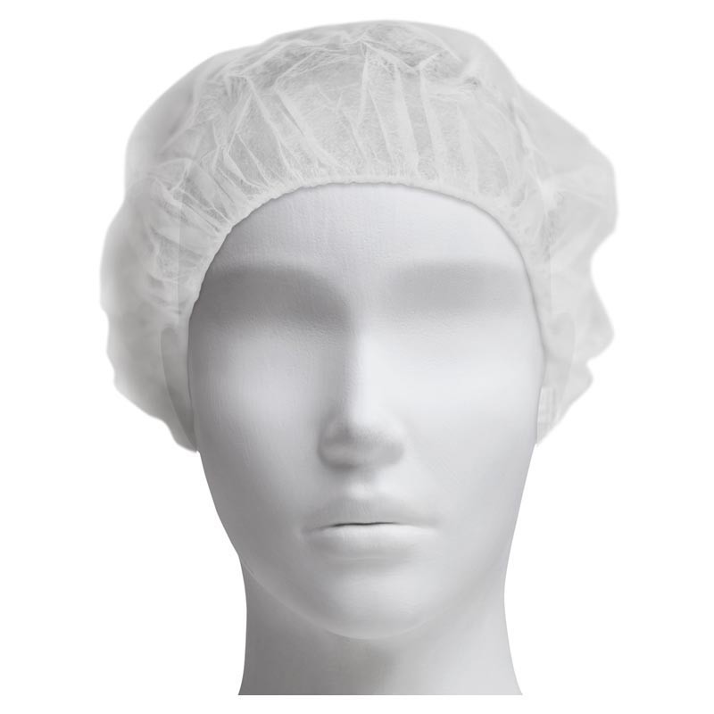 Gorro Blanco Eco Desechables Plegado Acordeón