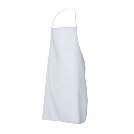 DELANTAL DE TELA 75 X 90 POL/ALGODON BLANCO