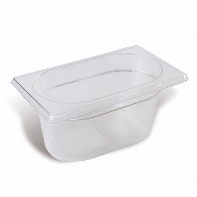 CUBETA POLICARBONATO GN 1/9 DE 100 MM