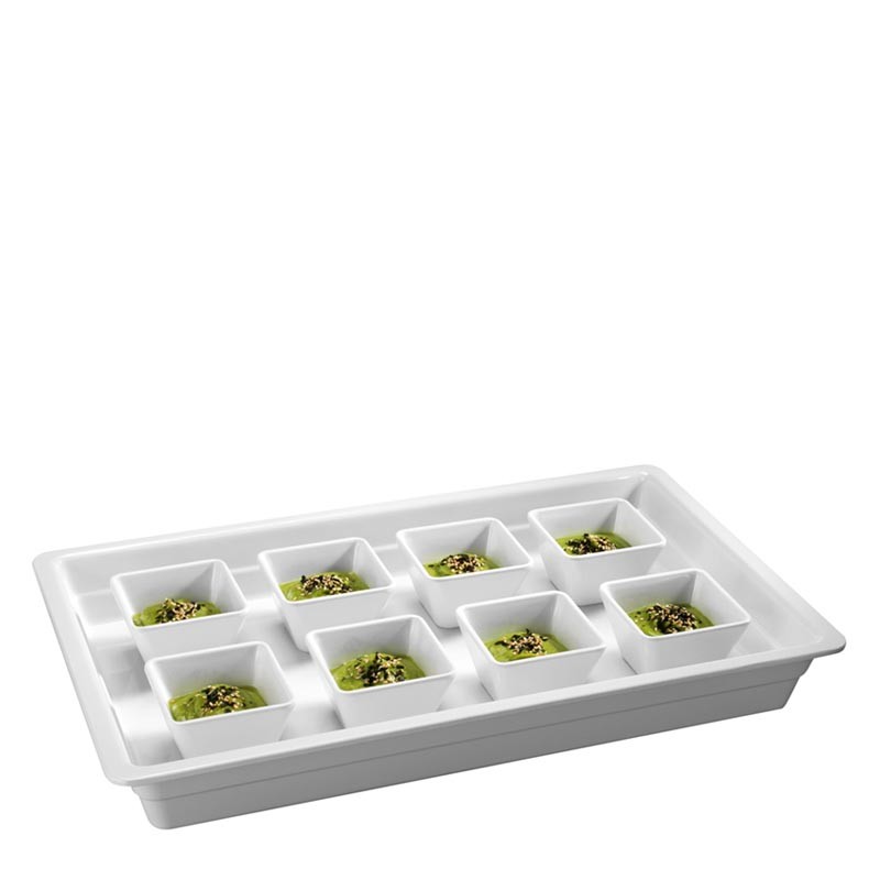 CUBETA DE MELAMINA GASTRONORM 1/1 DE 65 MM