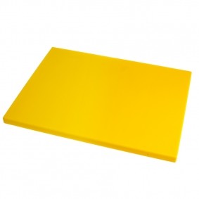 Tabla De Corte Gn 1/1 Amarilla  530X325X20 Hd