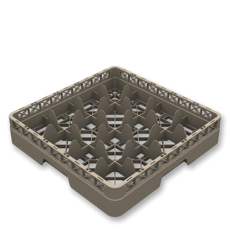CESTA FLAP RACK BASE ABIERTA DE 16 COMPARTIMENTOS