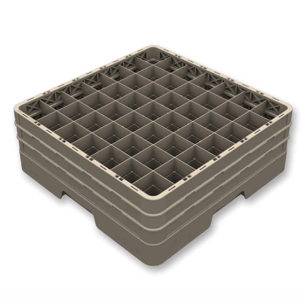 Cesta Flap Rack Abierta De 49 Compartimentos + 3 Extensiones