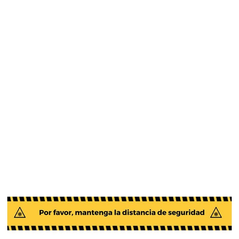 ADHESIVO DISTANCIA SEGURIDAD (ESPAÑOL)