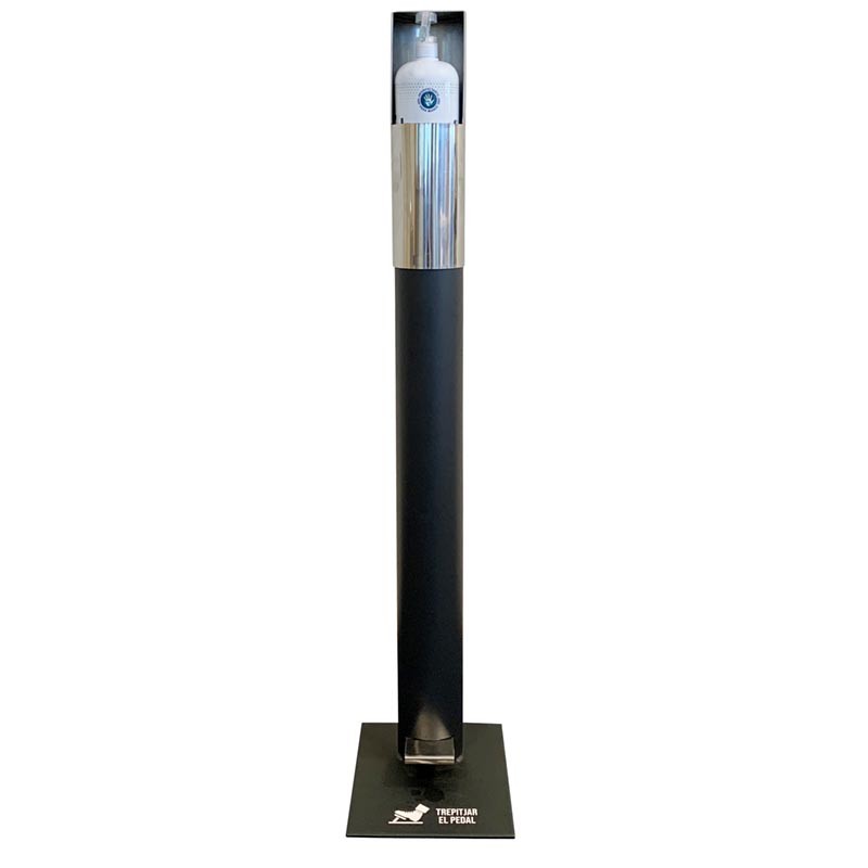 COLUMNA MECÁNICA  EXPENDEDORA DE GEL HIDROALCOHÓLICO