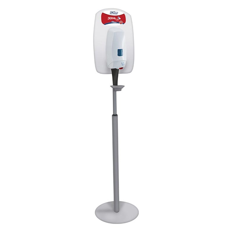 COLUMNA TELESCÓPICA CON BASE CIRCULAR  PARA DISPENSADOR NO TOUCH SUTTER