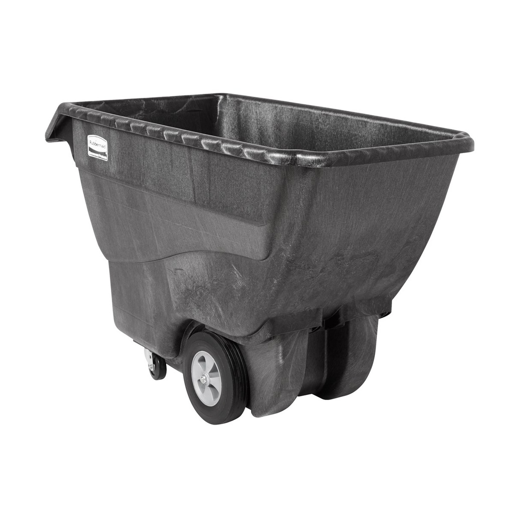 Carro Basculante de Espuma Estructural, Uso Estándar, 573,4 L, Negro