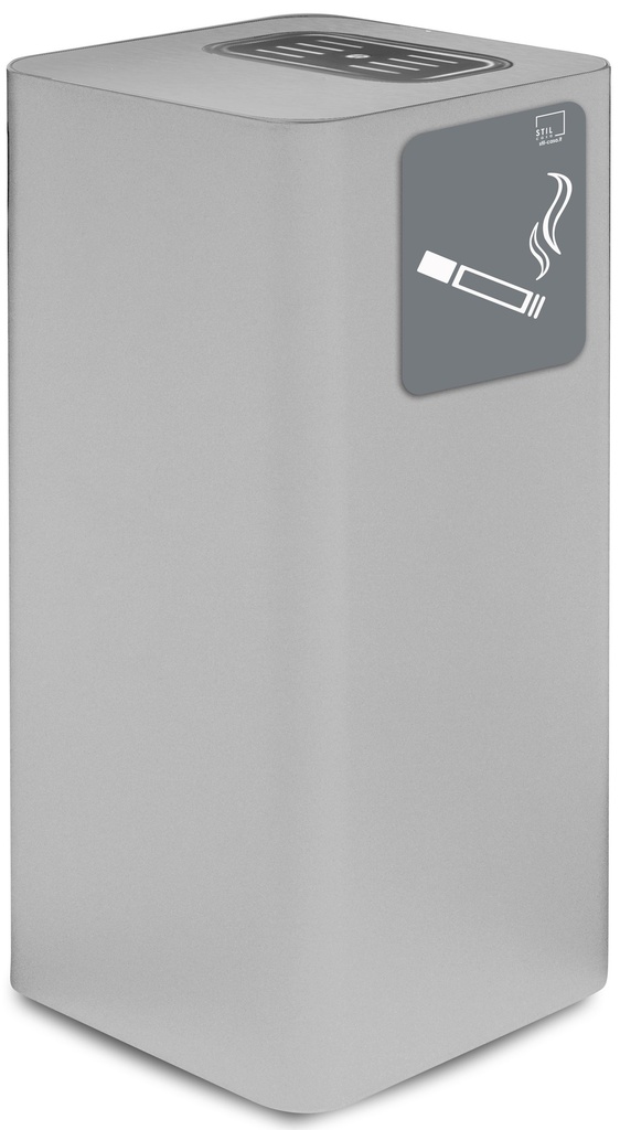 CENICERO PURE ACERO PINTADO BLANCO