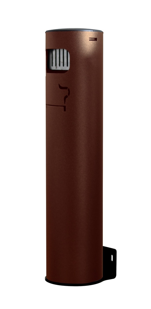 CENICERO EXTERIOR MURAL MODULA ACERO PINTADO CORTEN