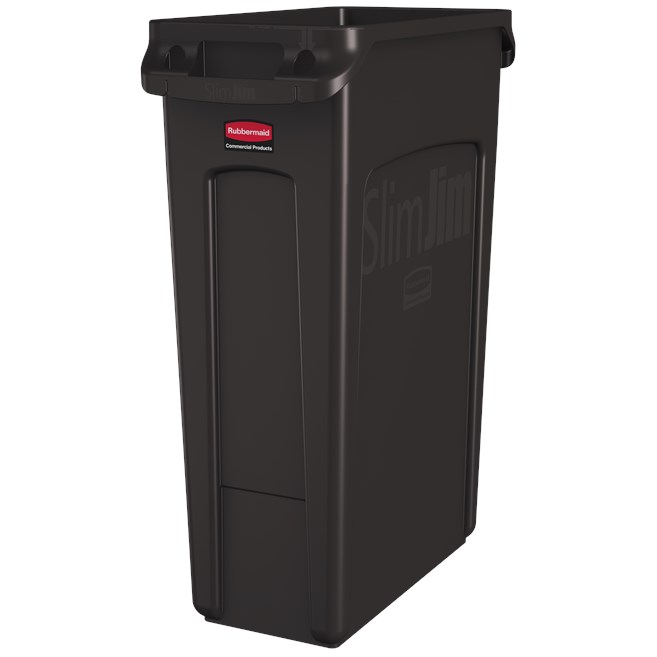 CONTENEDOR SLIM JIM 60 L CON CANALES  DE VENTILACIÓN