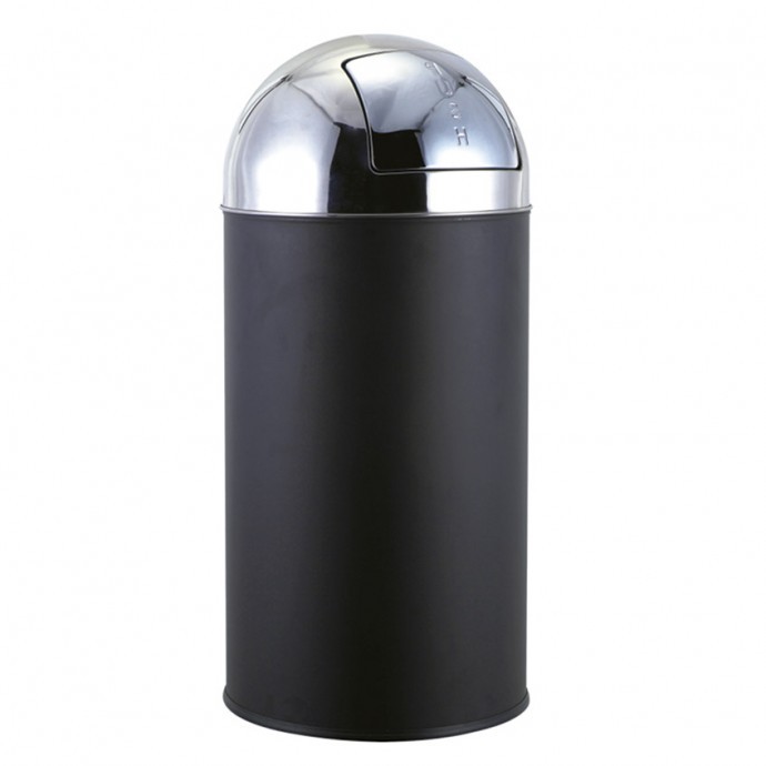Papelera Negra  Bullet Push 22L