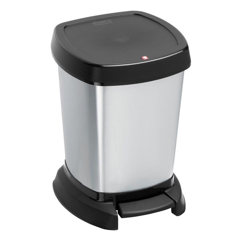 PAPELERA PASO REDONDA PEDAL 6 L