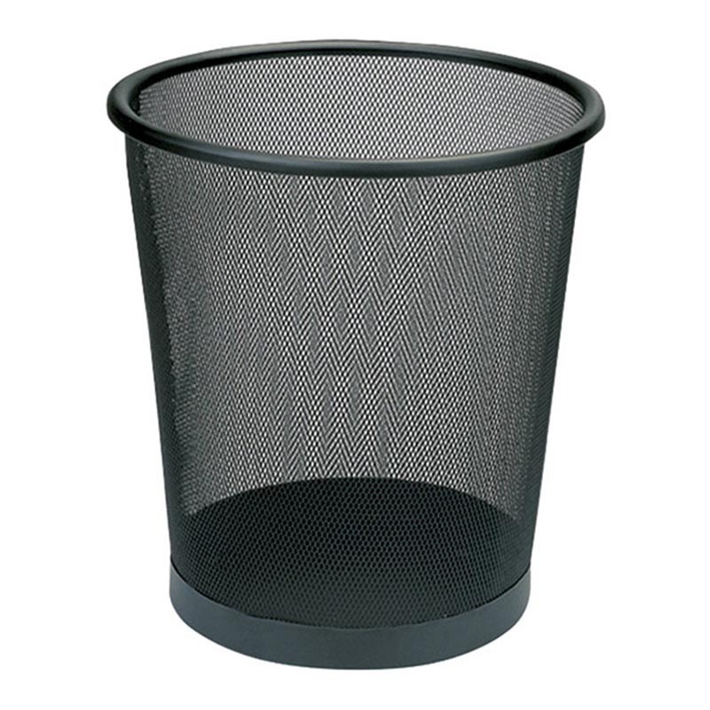 Papelera Metálica De Rejilla