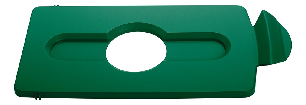 TAPA VERDE PARA BOTELLAS / LATAS PARA CENTROS DE RECICLAJE SLIM JIM