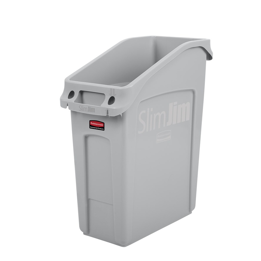 Contenedor Slim JIM® para Debajo del Mostrador 50 L Gris