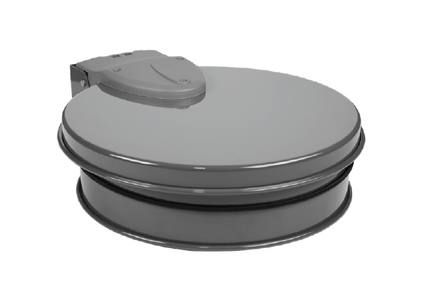 PORTA-BOLSAS GASTRO MURAL CON TAPA ACERO PINTADO GRIS