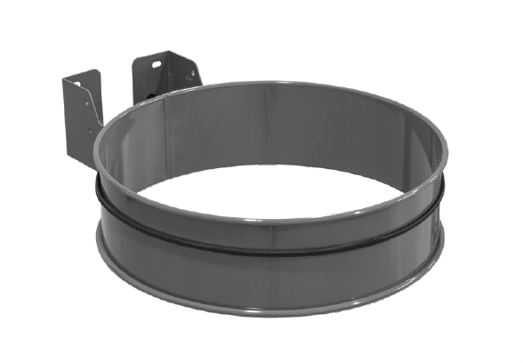 PORTA-BOLSAS GASTRO MURAL ABIERTO ACERO PINTADO GRIS