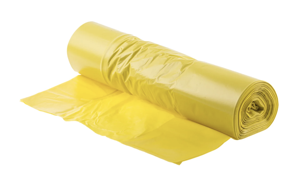 BOLSA BASURA 52X60 G70 BD AMARILLA