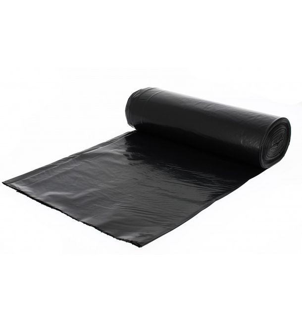 BOLSA BASURA 55 X 55 G-70 BD  NEGRA - CIERRE FÁCIL
