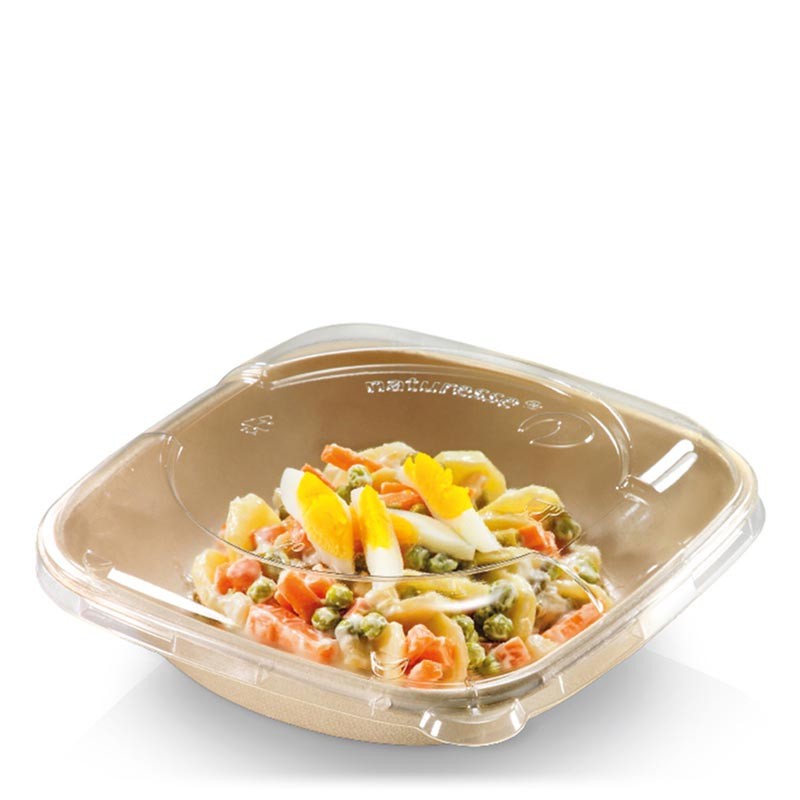 TAPA PLA PARA BOL CUADRADO DE 500 Y 750 ML