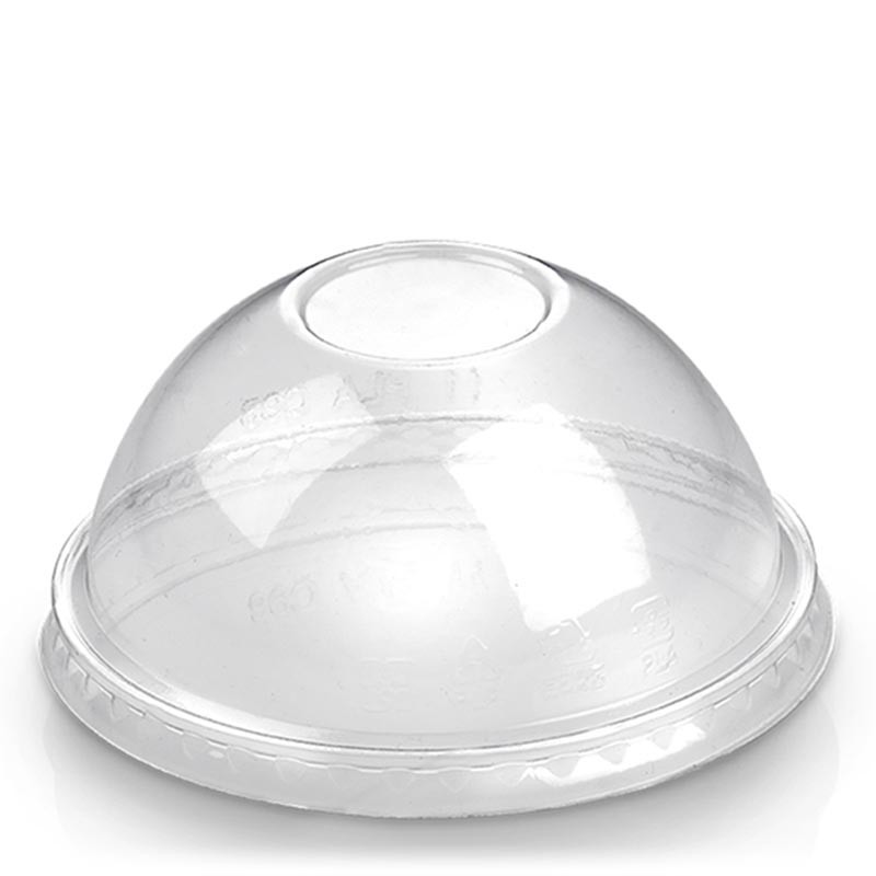 TAPA CÚPULA SIN AGUJERO PARA VASO DIÁMETRO 9,6 CM