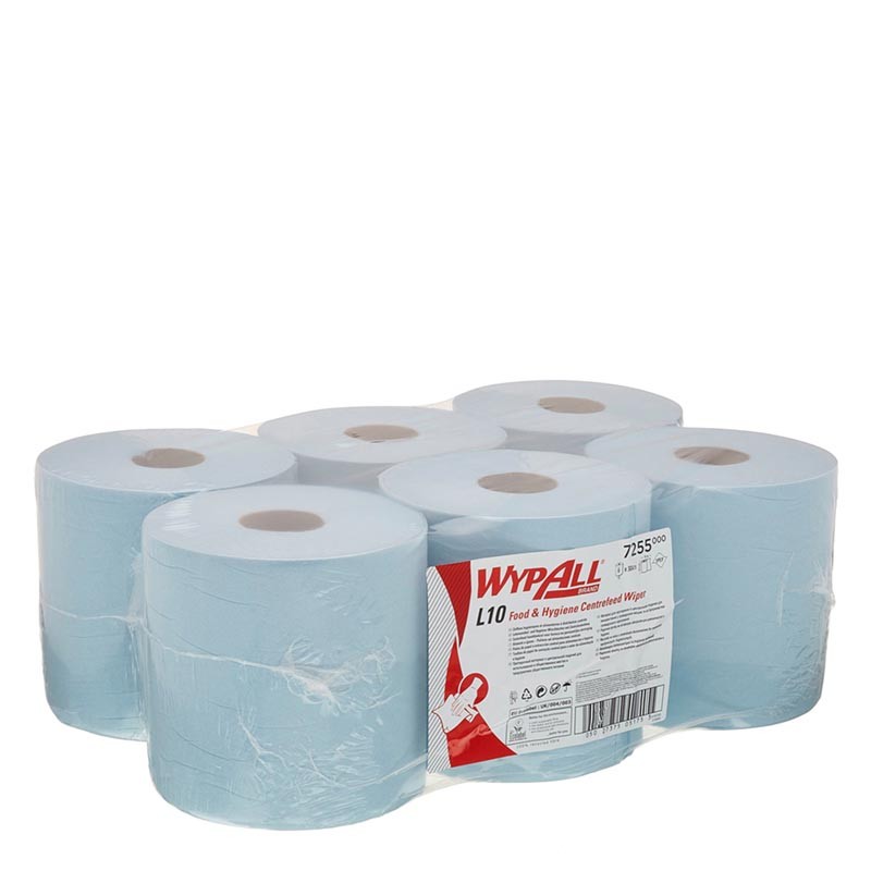 BOBINA DISP. CENTRAL WYPALL L10 ALIMENTACIÓN AZUL