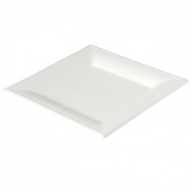 Plato Pulpa Cuadrado 25X25