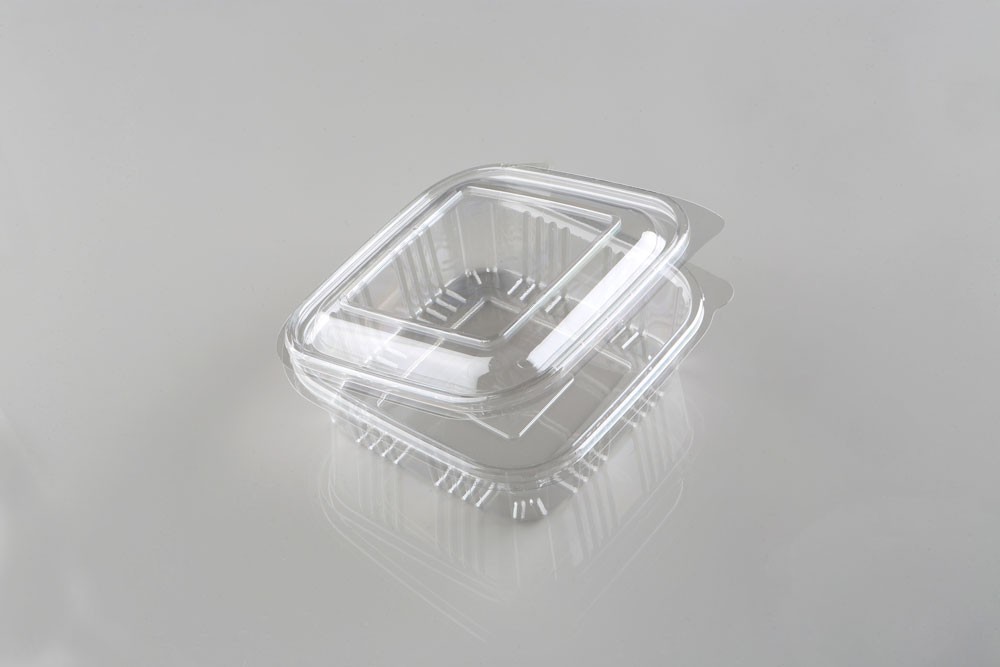 TARRINA PET CUADRADA EQUAL 250CC