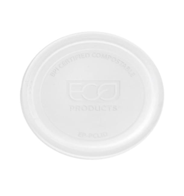 TAPA PARA MINI TARRINA BIODEGRADABLE PLA 60 Y 80 ML