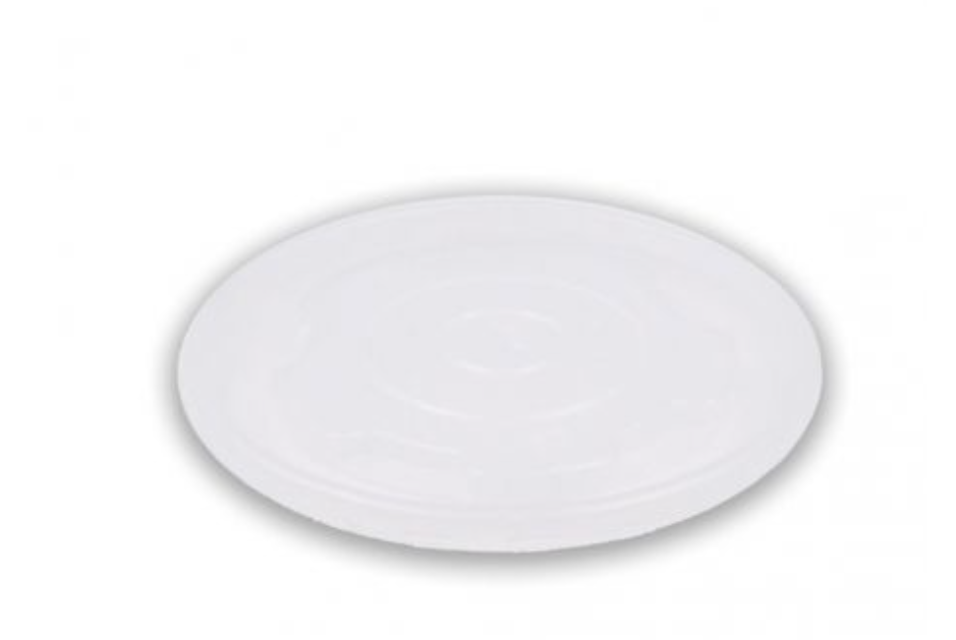 TAPA PP BLANCA TARRINA REDONDA 1,2L