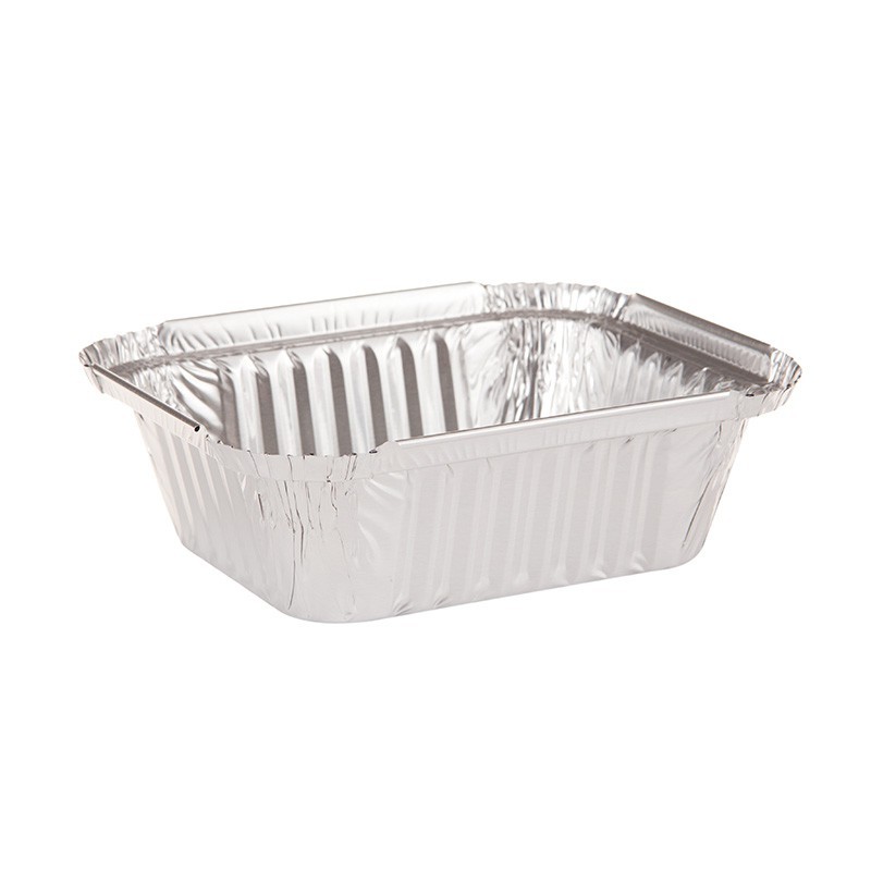 BANDEJA ALUMINIO CUADRADA 144 X 119 X 45