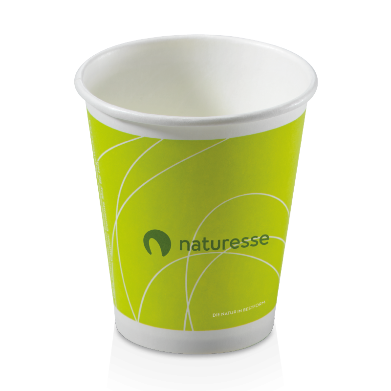 VASO CARTÓN BIODEGRADABLE 8 OZ NATURESSE