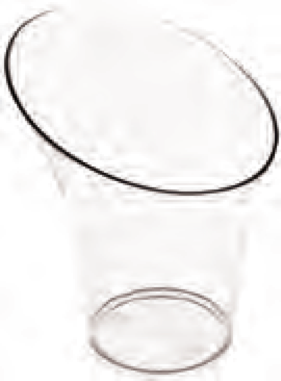 VASO COCKTAIL COROLLA 9 CL