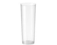 Vaso Tubo Transparente 300 Cc, Embolsado